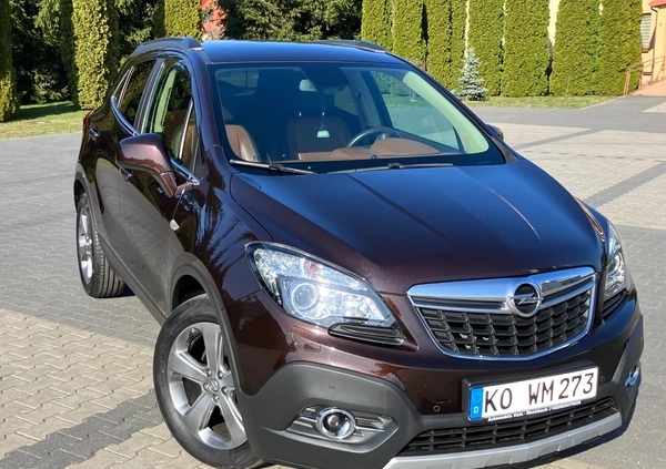 Opel Mokka cena 46900 przebieg: 144673, rok produkcji 2013 z Korfantów małe 154